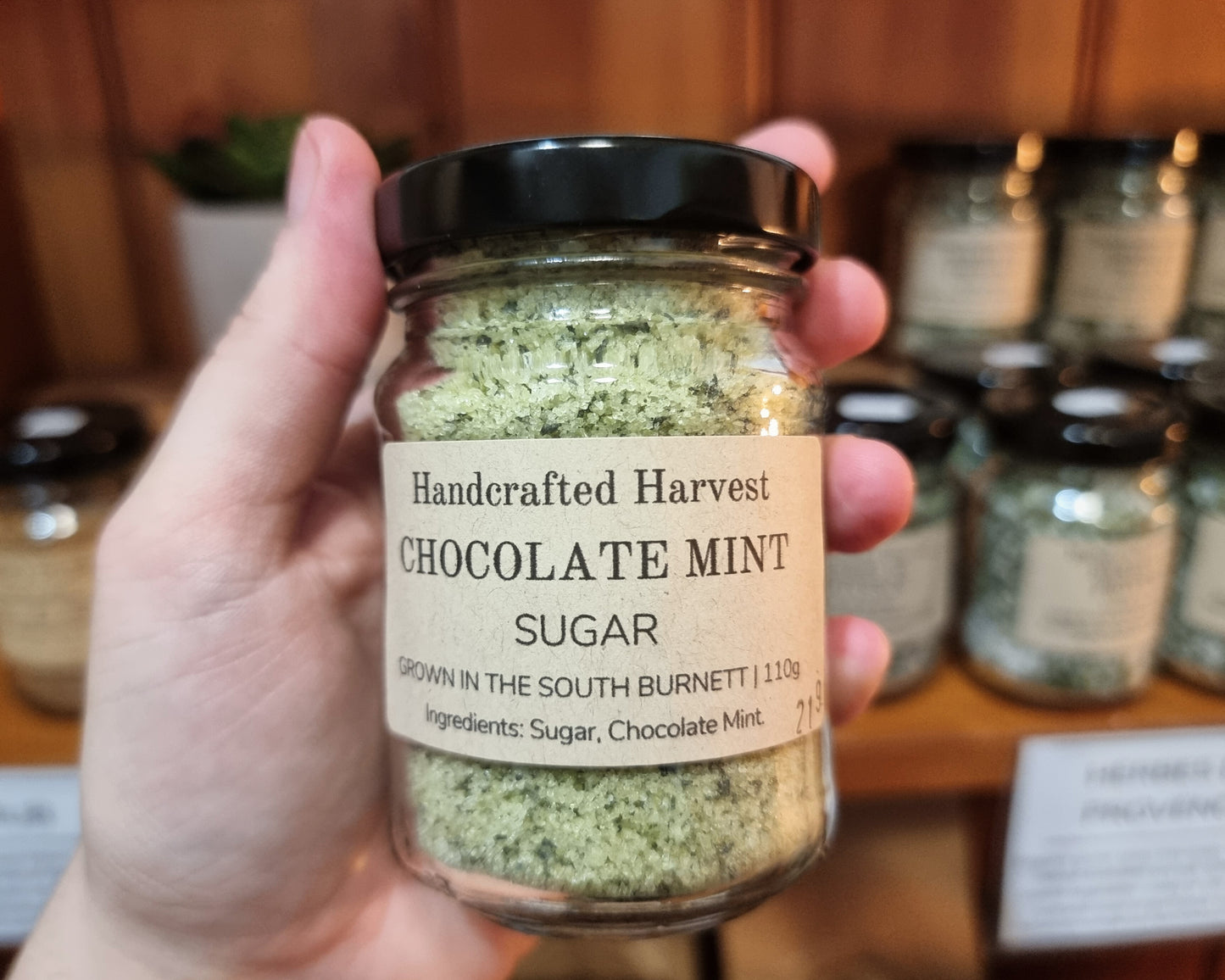 Chocolate Mint Sugar