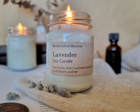 Lavender Soy Essential Oil Candle