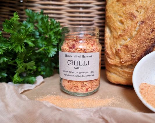 Heirloom Cayenne Chilli Salt - Gourmet Natural Seasoning for Cocktails and Cooking