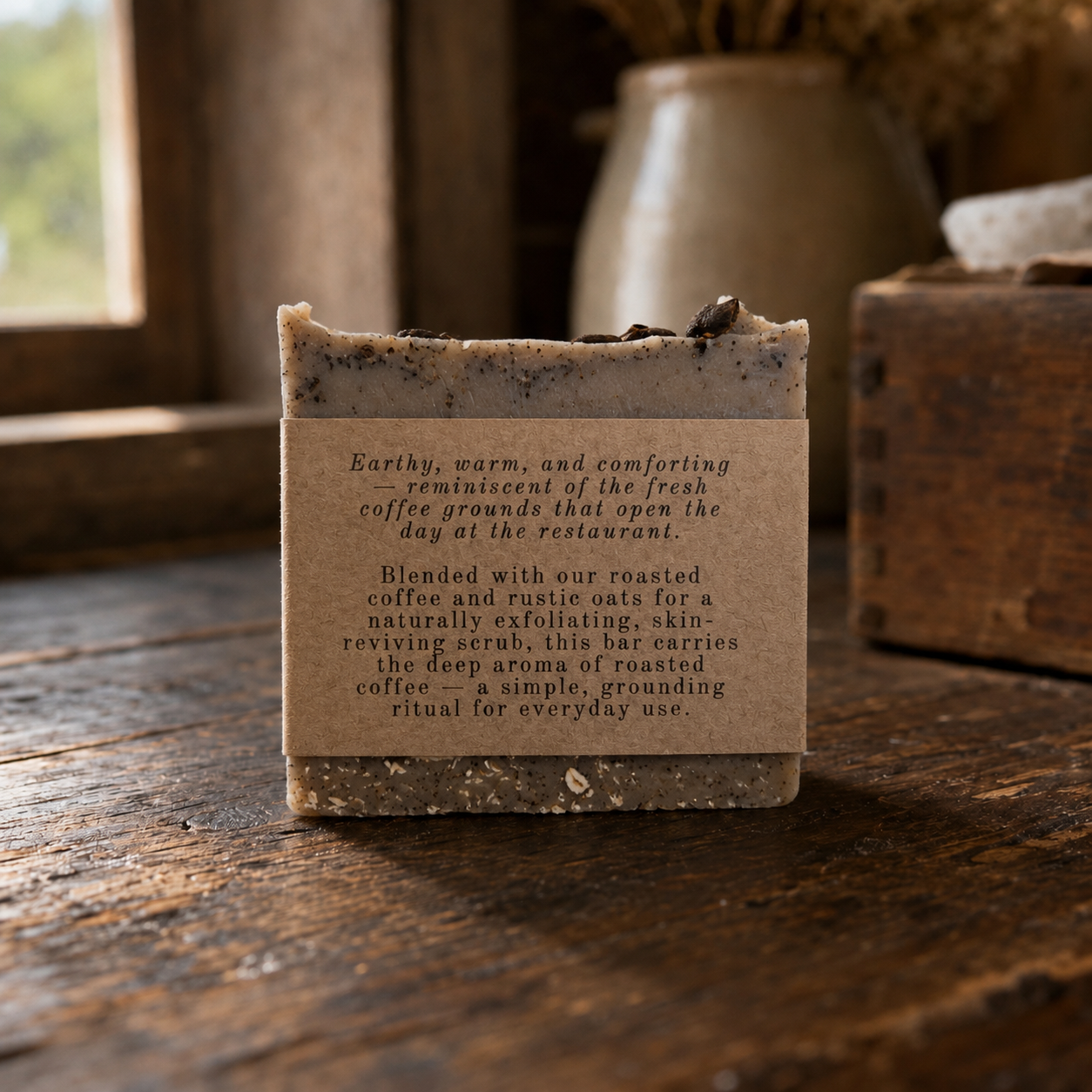 Morning Grounds – Coffee Exfoliating Soap Bar